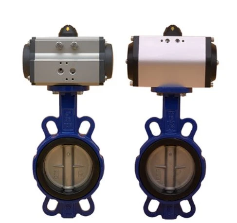Supapă pneumatică fluture